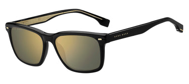 Men Hugo Boss Sunglasses: Boss 1318/S - Black - SpecSMART Eye Clinic (Diagonal View)